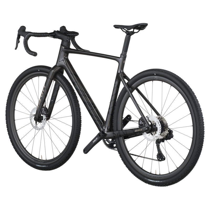 Scott Addict Gravel 15 2026 Carbon Gravel Road Bike - Carbon Black-2
