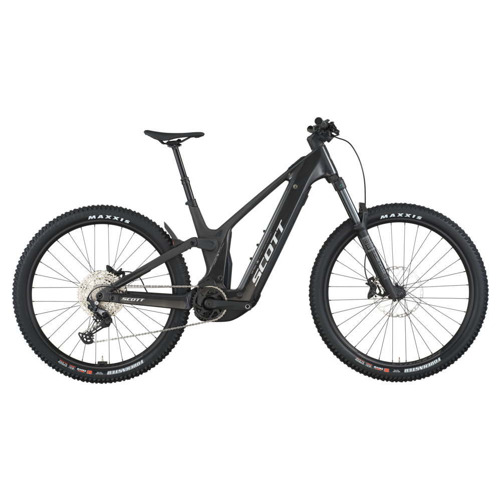 uPRISE Bikes Scott Patron 920 2026 Electric Full Sus Mountain Bike - Carbon Black | Price match, 365 day return s, 18-Month Warranty, Finance Available & Free UK Delivery