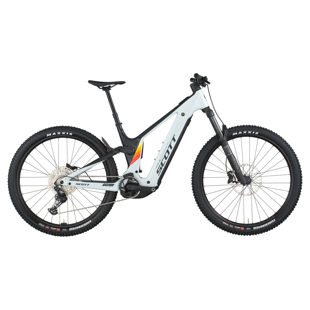 uPRISE Bikes Scott Patron 930 2026 Electric Full Sus Mountain Bike - Cumulus White | Price match, 365 day return s, 18-Month Warranty, Finance Available & Free UK Delivery