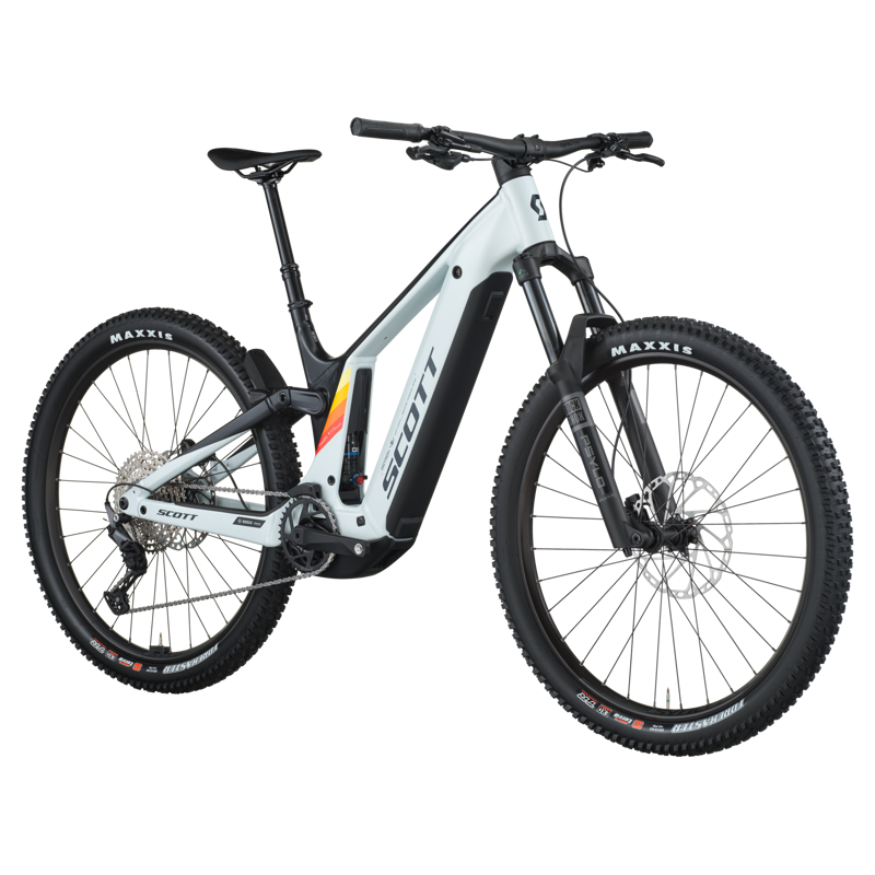 Scott Patron 930 2026 Electric Full Sus Mountain Bike - Cumulus White-1