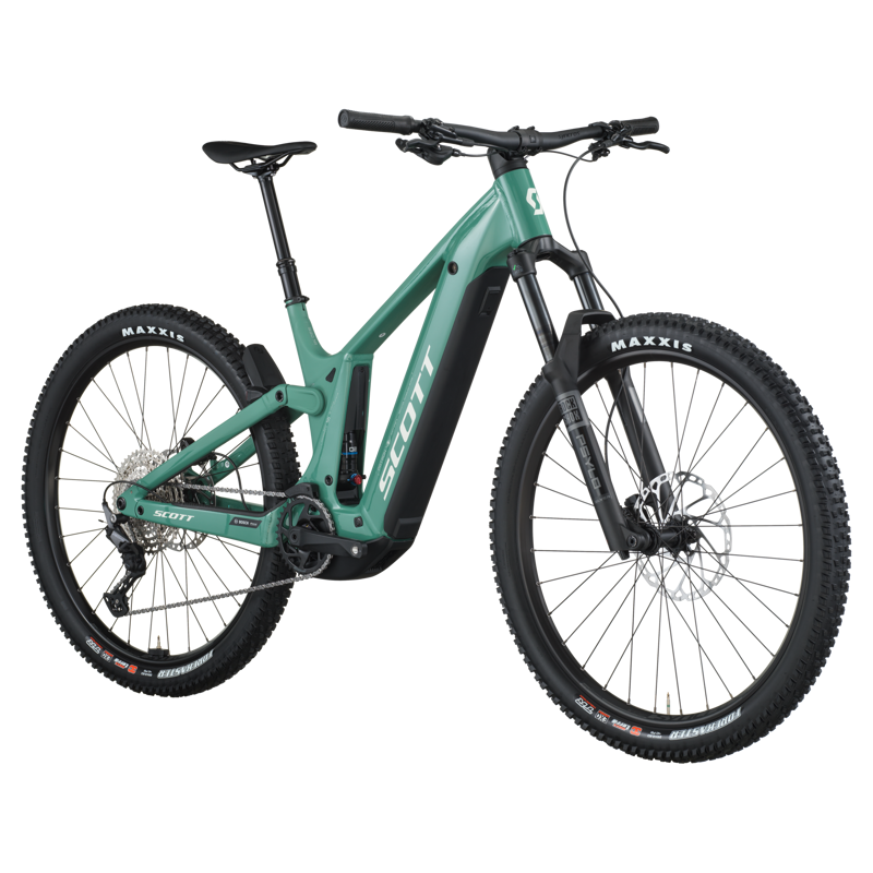 Scott Patron 930 2026 Electric Full Sus Mountain Bike - Safari Green-1