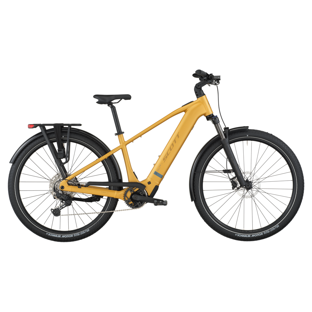 uPRISE Bikes Scott Sub Sport 10 2026 Electric Hybrid Bike - Colorado Gold | Price match, 365 day return s, 18-Month Warranty, Finance Available & Free UK Delivery