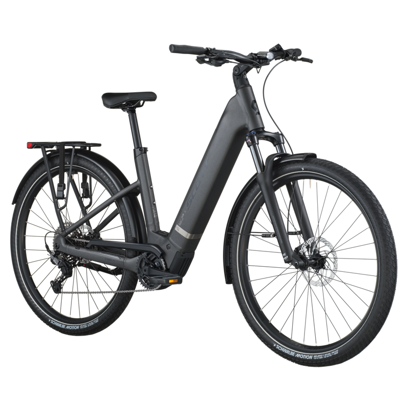 Scott Sub Sport 10 Wave 2026 Electric Hybrid Bike - Midnight Grey-1