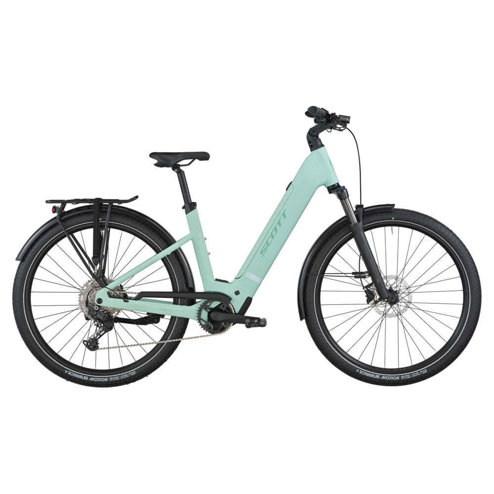 uPRISE Bikes Scott Sub Sport 20 Wave 2026 Electric Hybrid Bike - Mint Green | Price match, 365 day return s, 18-Month Warranty, Finance Available & Free UK Delivery