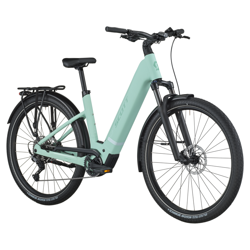 Scott Sub Sport 20 Wave 2026 Electric Hybrid Bike - Mint Green-1