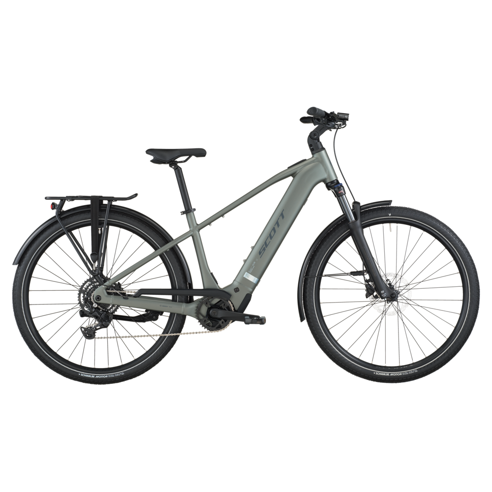 uPRISE Bikes Scott Sub Sport 30 2026 Electric Hybrid Bike - Highland Green | Price match, 365 day return s, 18-Month Warranty, Finance Available & Free UK Delivery