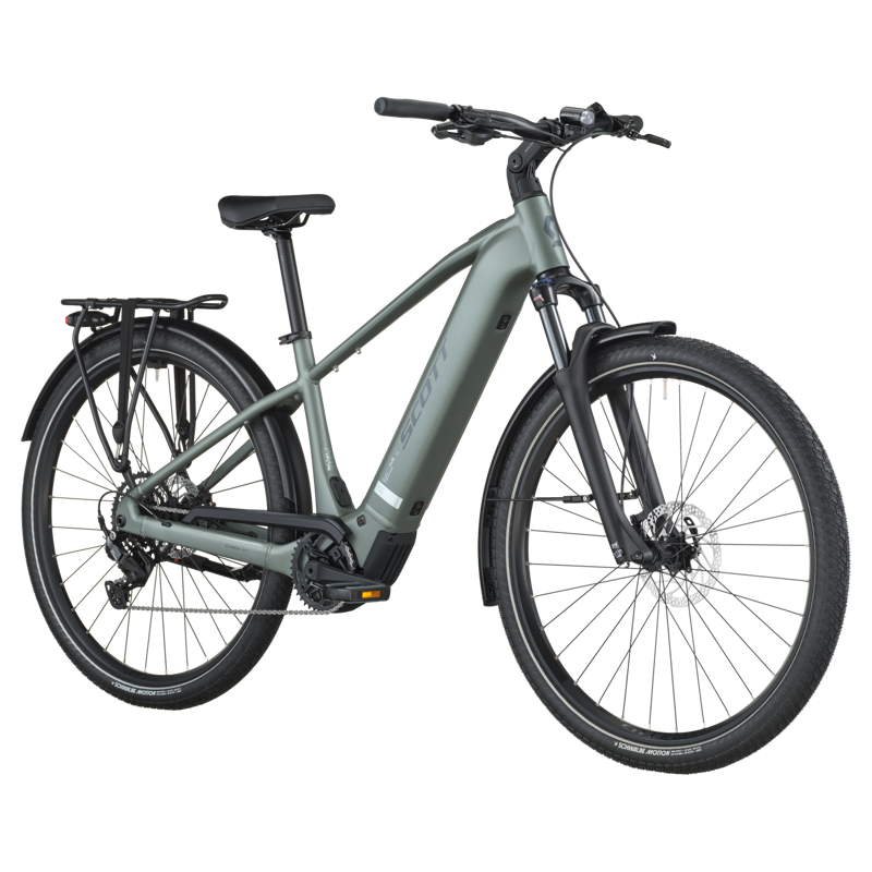 Scott Sub Sport 30 2026 Electric Hybrid Bike - Highland Green-1