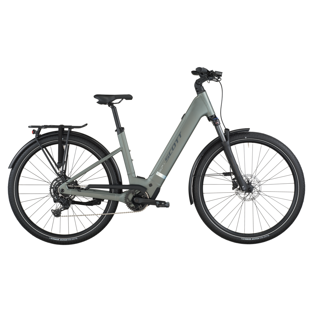 uPRISE Bikes Scott Sub Sport 30 Wave 2026 Electric Hybrid Bike - Highland Green | Price match, 365 day return s, 18-Month Warranty, Finance Available & Free UK Delivery