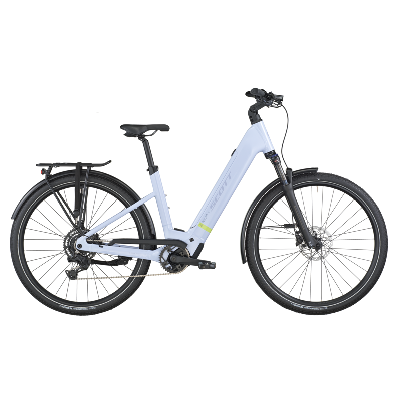 Scott Sub Sport 30 Wave 2026 Electric Hybrid Bike - Icy Blue