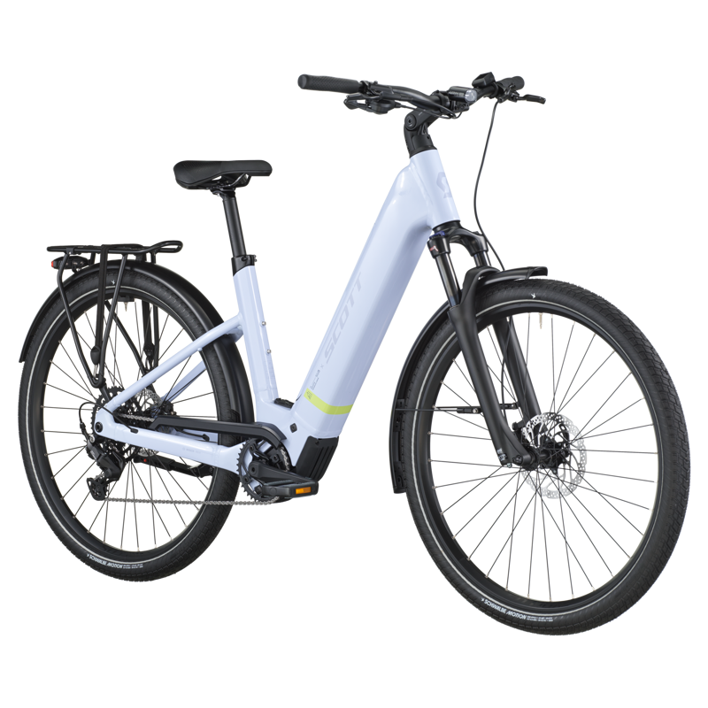 Scott Sub Sport 30 Wave 2026 Electric Hybrid Bike - Icy Blue-1