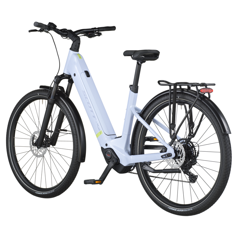 Scott Sub Sport 30 Wave 2026 Electric Hybrid Bike - Icy Blue-2