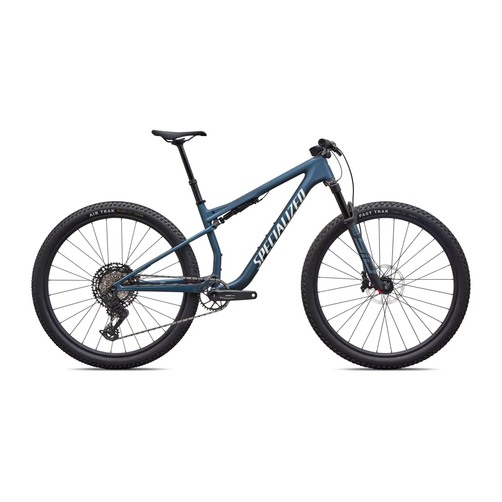 uPRISE Bikes Specialized Epic 9 Comp 2027 Full Sus Mountain Bike - Blue/White | Price match, 365 day returns, 18-Month Warranty, Finance Available & Free UK Delivery