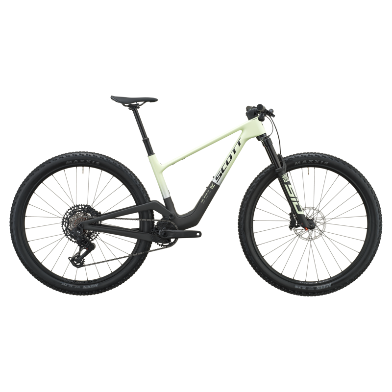 Scott Spark RC Team 29er 2027 Full Suspension Mountain Bike - Cream Green