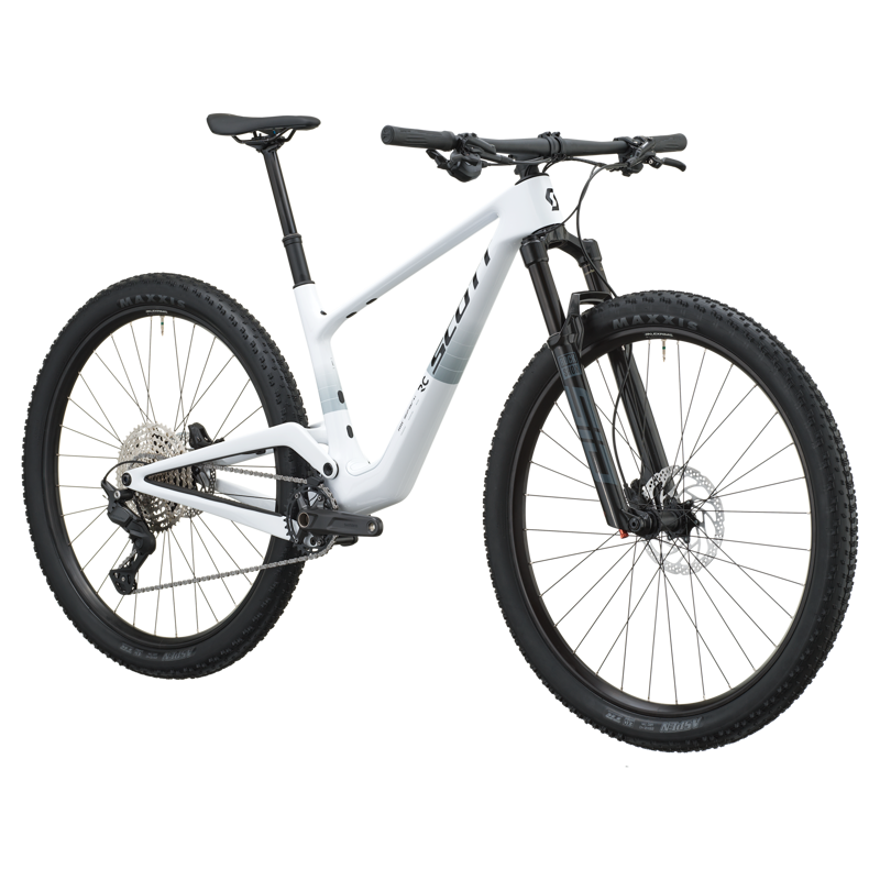 Scott Spark RC Comp 29er 2027 Full Suspension Mountain Bike - White-1