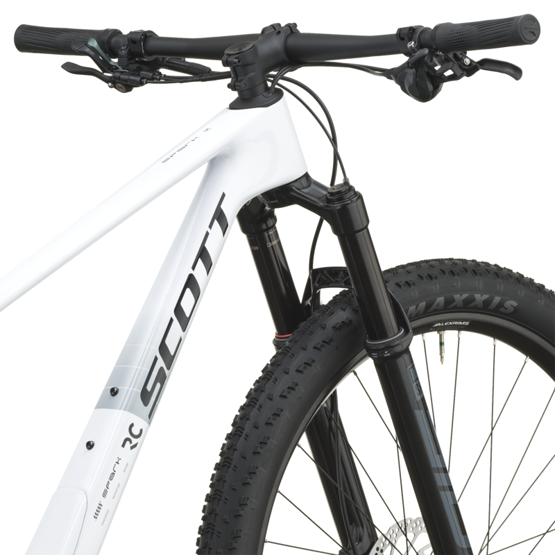 Scott Spark RC Comp 29er 2027 Full Suspension Mountain Bike - White-6