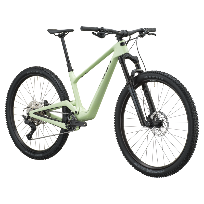 Scott Spark DC 40 29er 2027 Carbon Full Suspension MTB - Tender Green-1