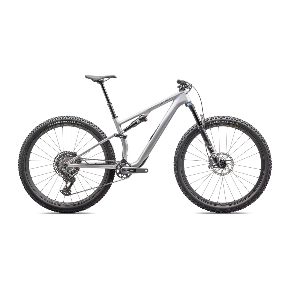uPRISE Bikes Specialized Epic 8 EVO Expert 2025 Full Suspension MTB - Silver | Price match, 365 day return s, 18-Month Warranty, Finance Available & Free UK Delivery