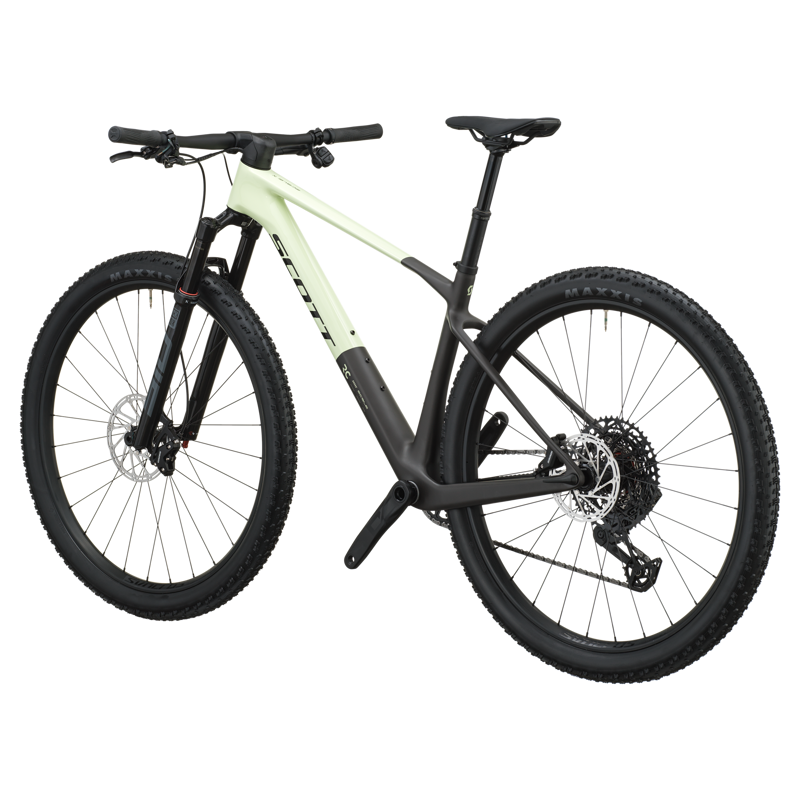 Scott Scale RC Team 29er 2027 Hardtail Mountain Bike - Cream Green/Black-2