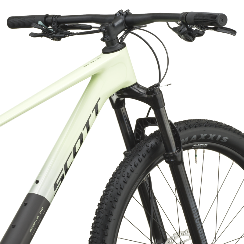 Scott Scale 20 29er 2027 Hardtail Mountain Bike - Cream Green-6