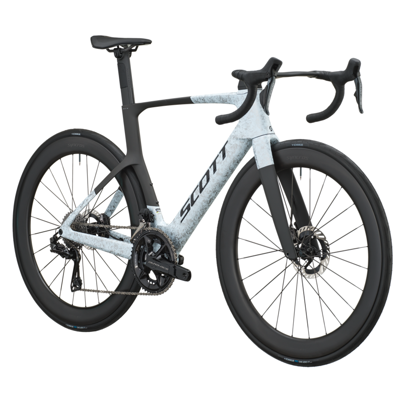 Scott Foil RC Pro 2027 Carbon Aero Road Bike - Rush White/Carbon Black-1