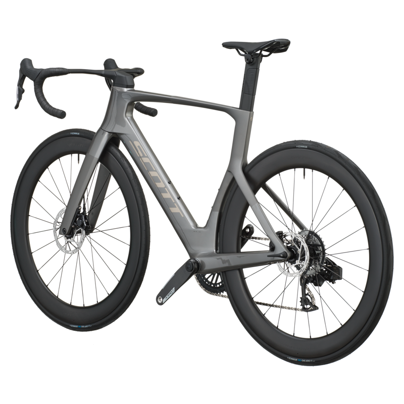 Scott Foil RC Team 2027 Carbon Aero Road Bike - Tungsten Grey-2