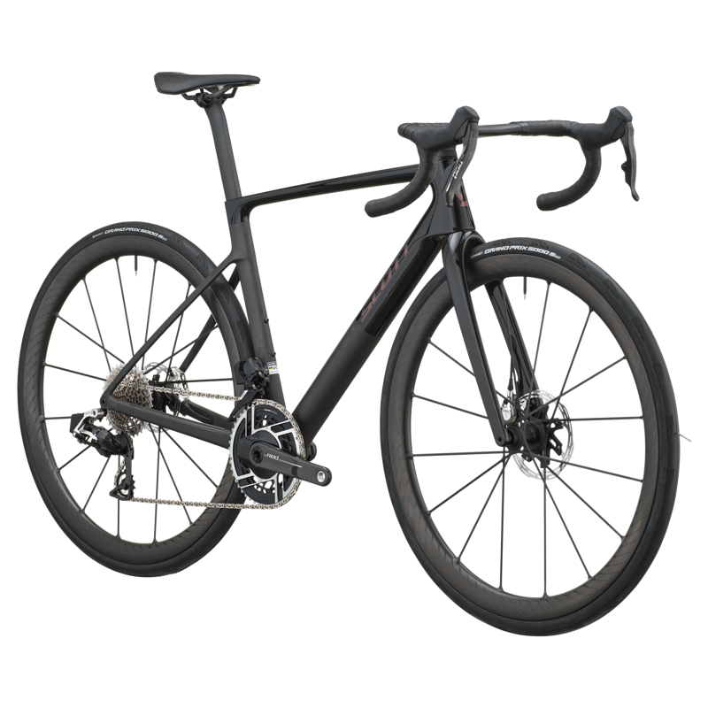 Scott Addict RC Ultimate 2027 Carbon Road Bike - Piano Black/Carbon Black-1