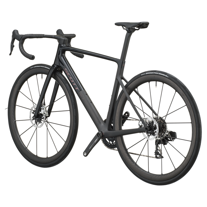 Scott Addict RC Ultimate 2027 Carbon Road Bike - Piano Black/Carbon Black-2