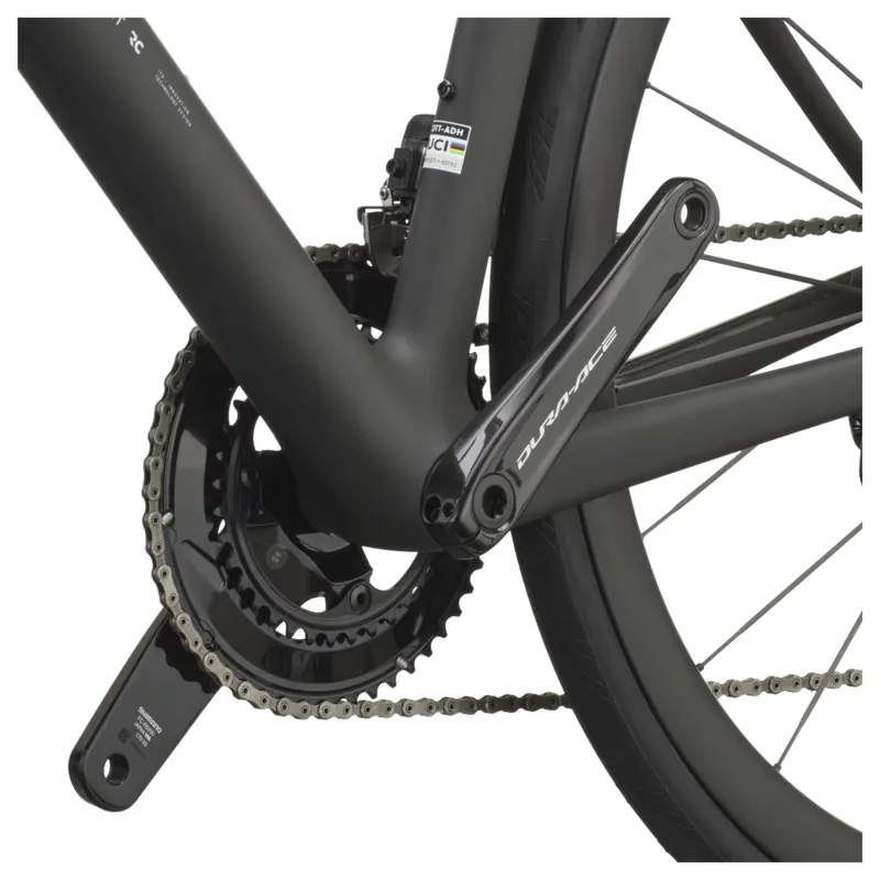 Scott Addict RC Pro 2027 Carbon Road Bike - Rush White/Carbon Black-5