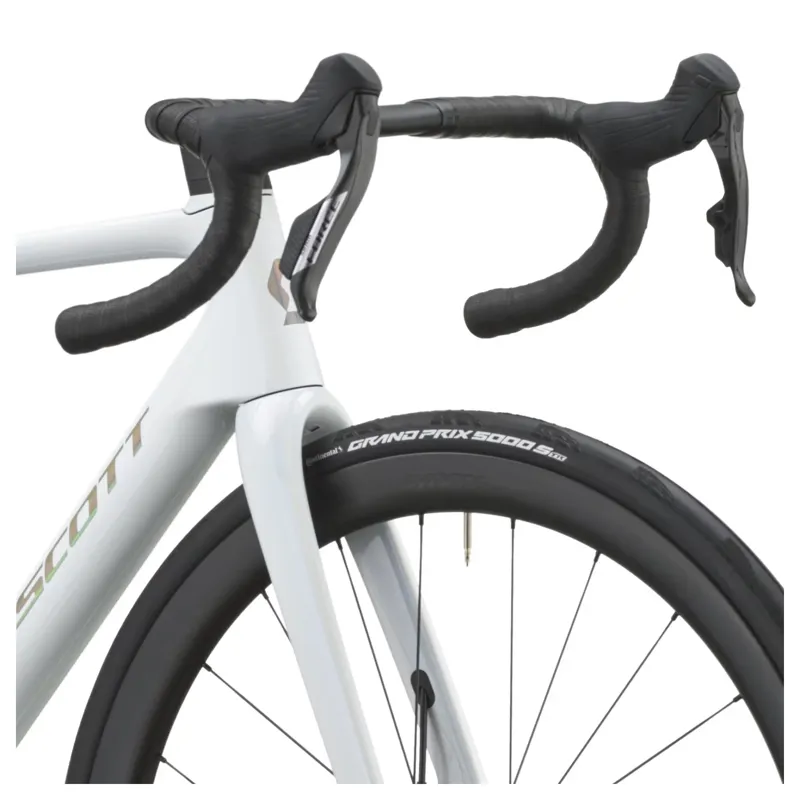 Scott Addict RC Team 2027 Carbon Road Bike - Rainbow White-4