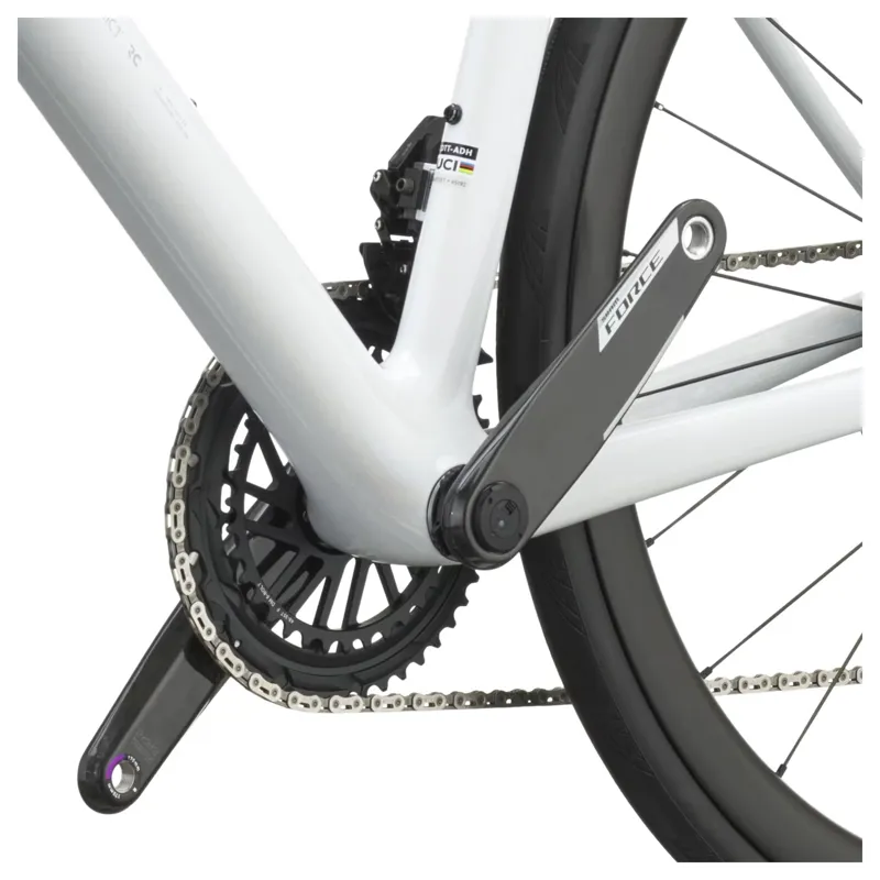 Scott Addict RC Team 2027 Carbon Road Bike - Rainbow White-5