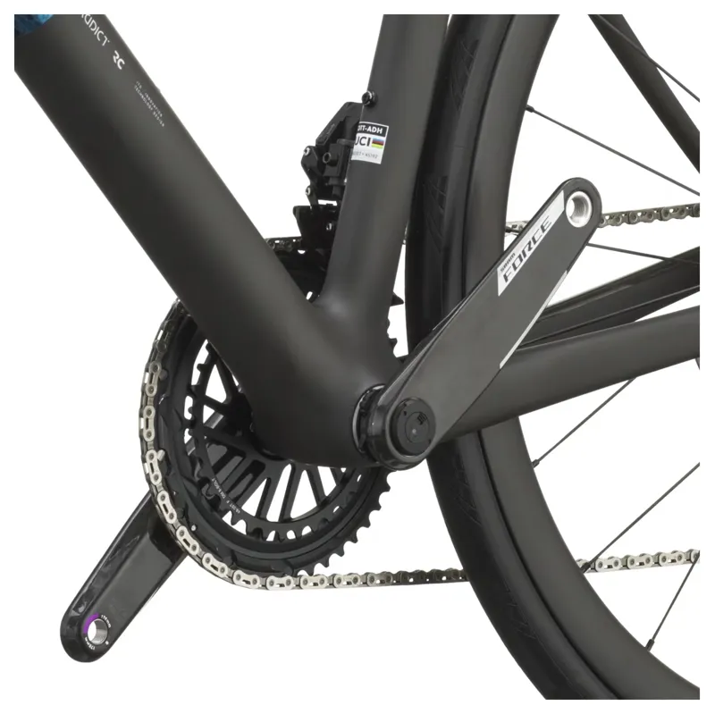 Scott Addict RC Team 2027 Carbon Road Bike - Watery Blue/Carbon Black-5