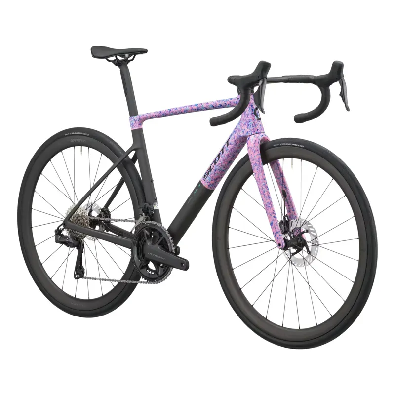 Scott Addict RC 10 2027 Carbon Road Bike - Flourish Blue/Carbon Black-1