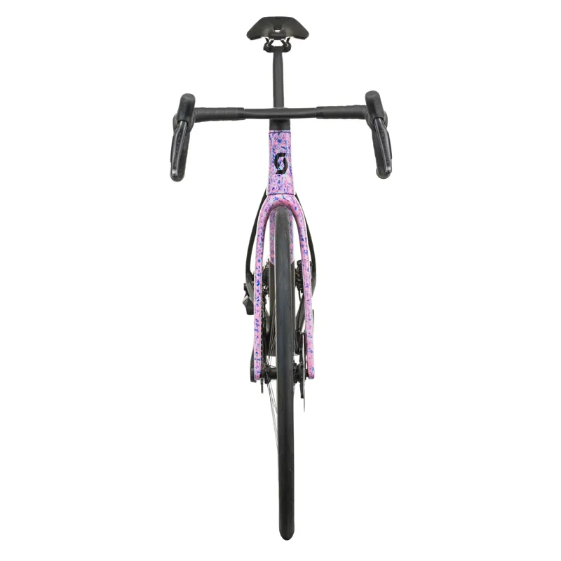 Scott Addict RC 10 2027 Carbon Road Bike - Flourish Blue/Carbon Black-4