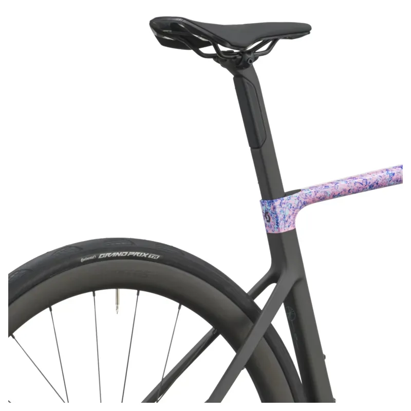 Scott Addict RC 10 2027 Carbon Road Bike - Flourish Blue/Carbon Black-8