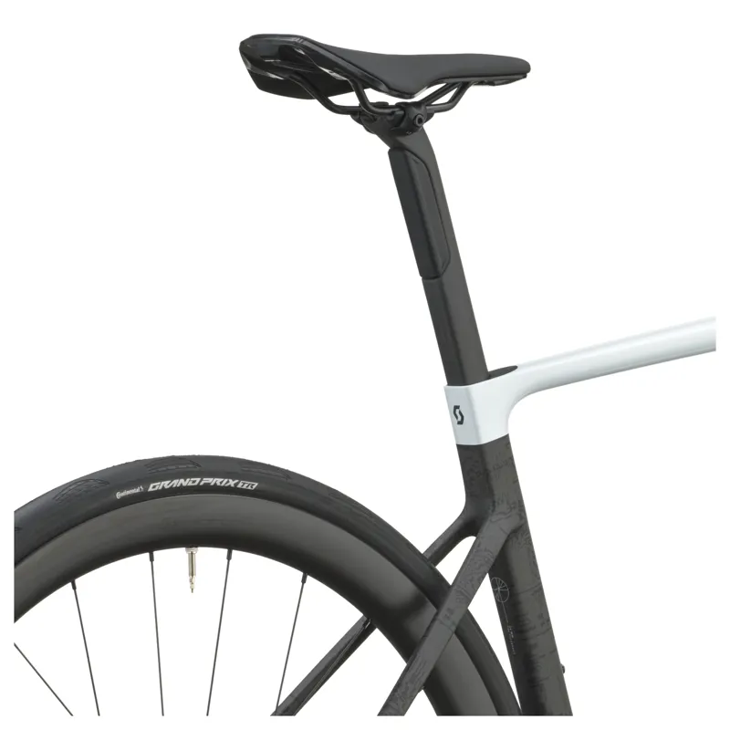 Scott Addict RC 25 2027 Carbon Road Bike - Cumulus White/Carbon Black-7