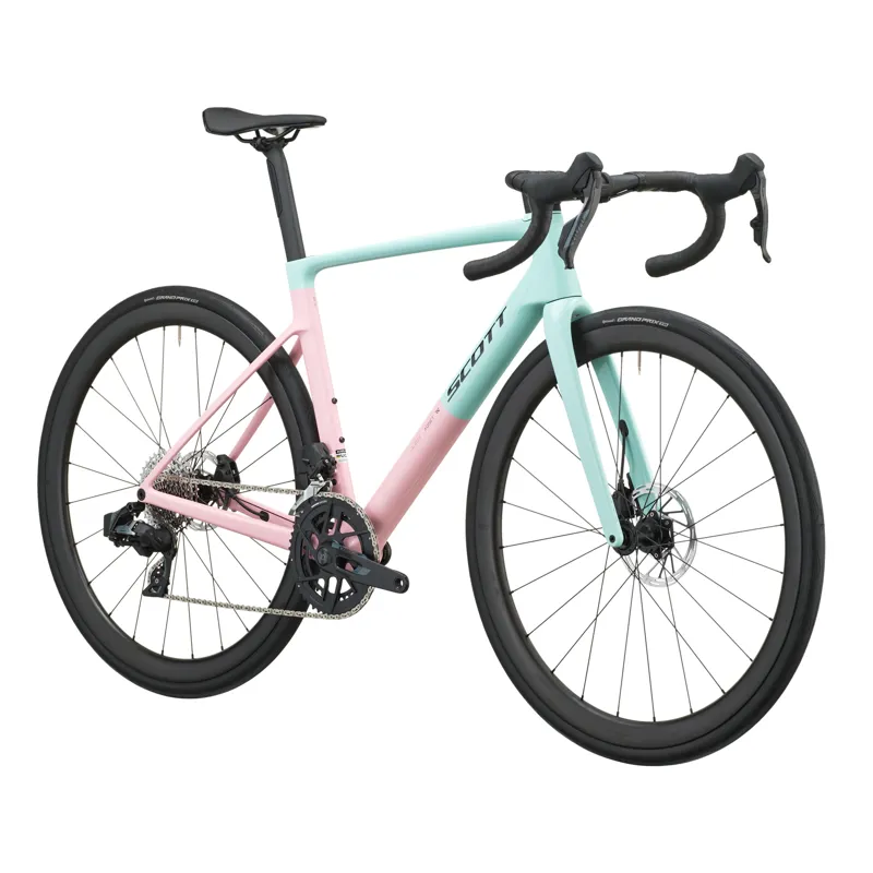 Scott Addict RC 25 2027 Carbon Road Bike - Gelato Blue/Gelato Pink-1