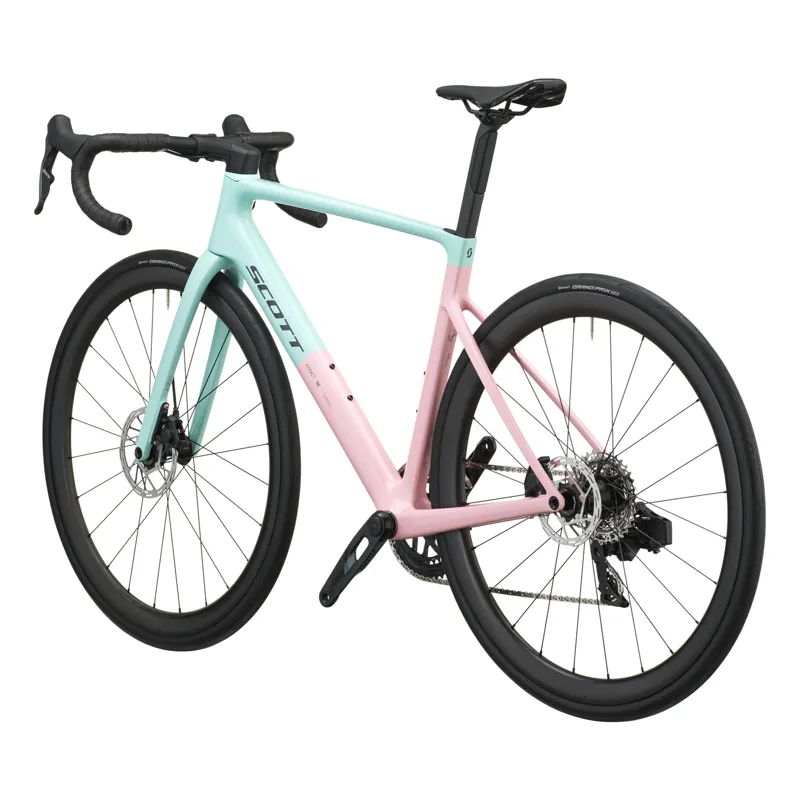 Scott Addict RC 25 2027 Carbon Road Bike - Gelato Blue/Gelato Pink-2