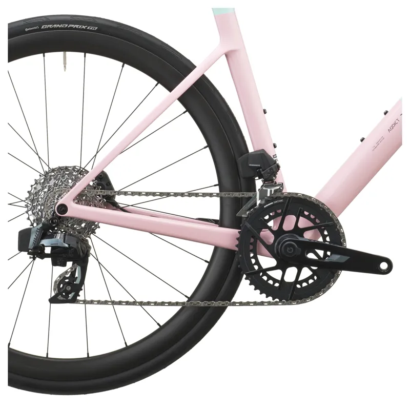 Scott Addict RC 25 2027 Carbon Road Bike - Gelato Blue/Gelato Pink-3