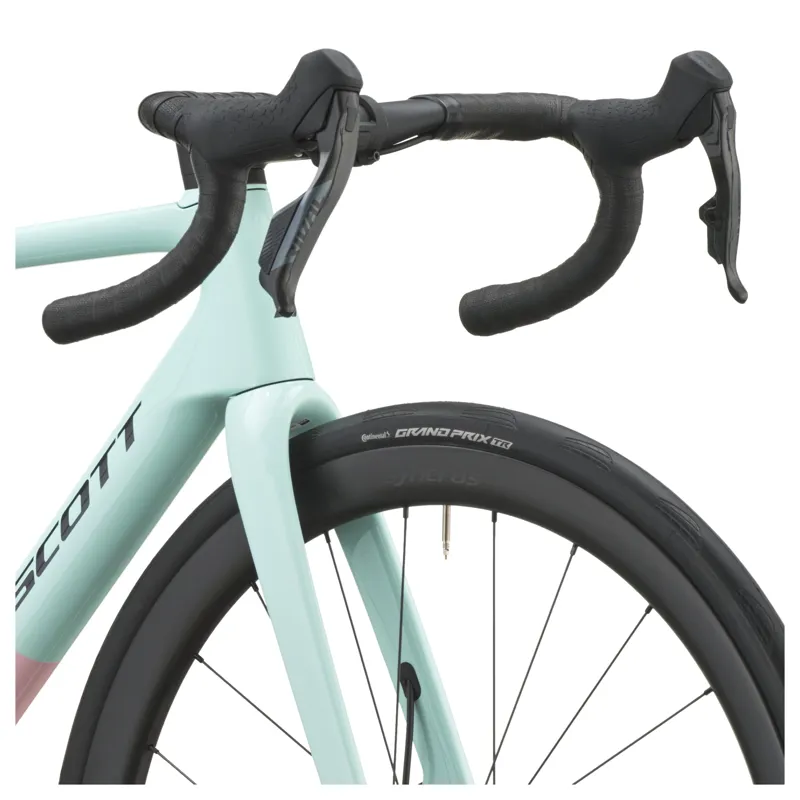 Scott Addict RC 25 2027 Carbon Road Bike - Gelato Blue/Gelato Pink-4