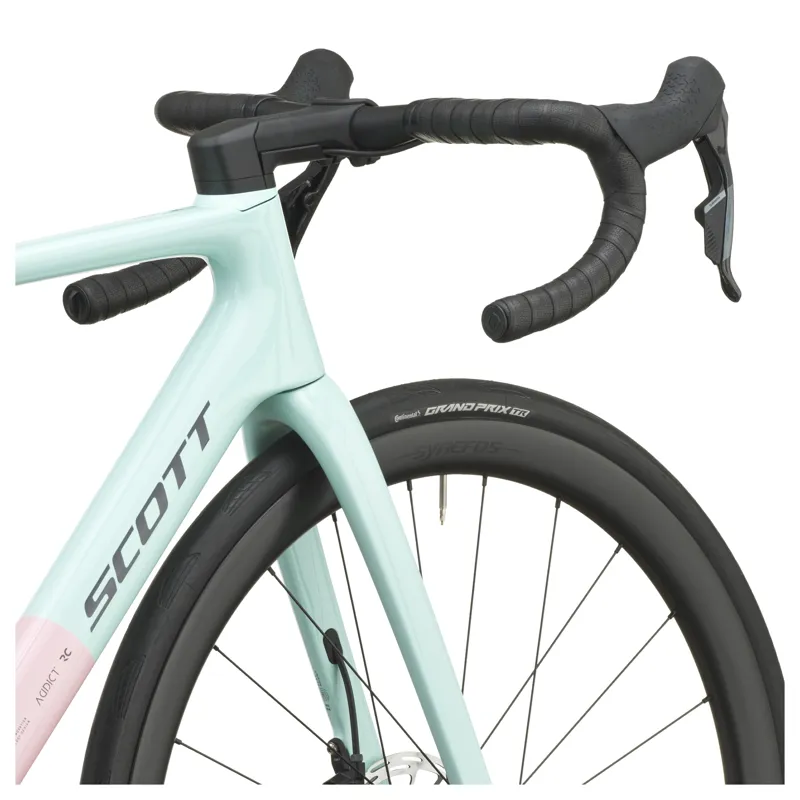 Scott Addict RC 25 2027 Carbon Road Bike - Gelato Blue/Gelato Pink-6