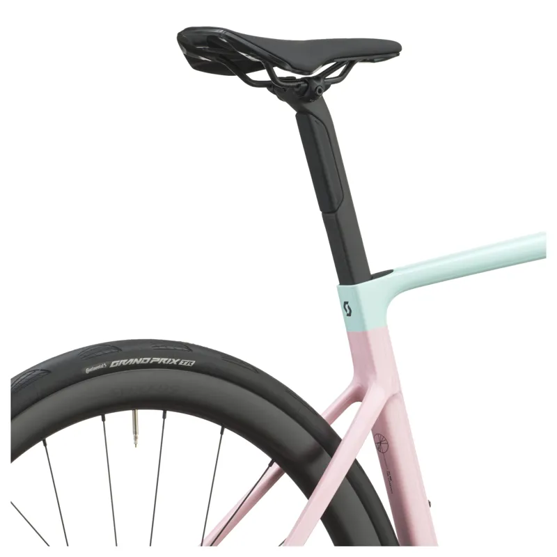 Scott Addict RC 25 2027 Carbon Road Bike - Gelato Blue/Gelato Pink-7