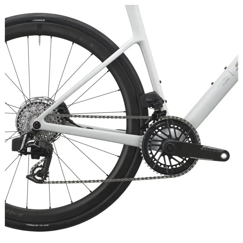 Scott Addict 10 2027 Carbon Endurance Road Bike - Rainbow White-3