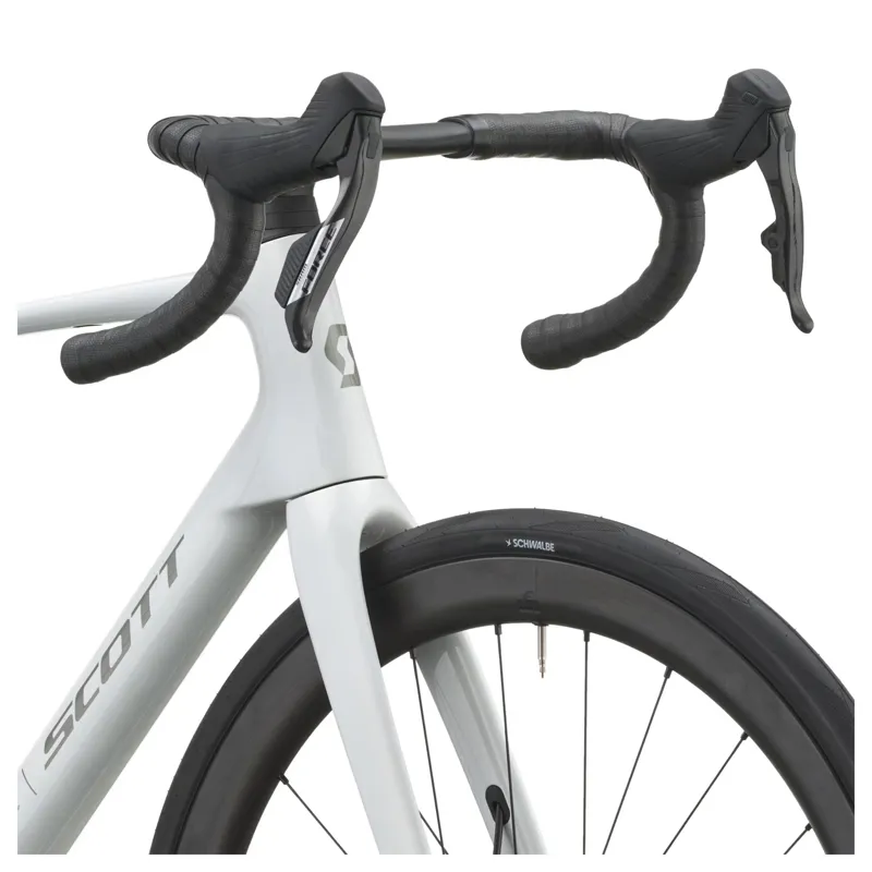 Scott Addict 10 2027 Carbon Endurance Road Bike - Rainbow White-4