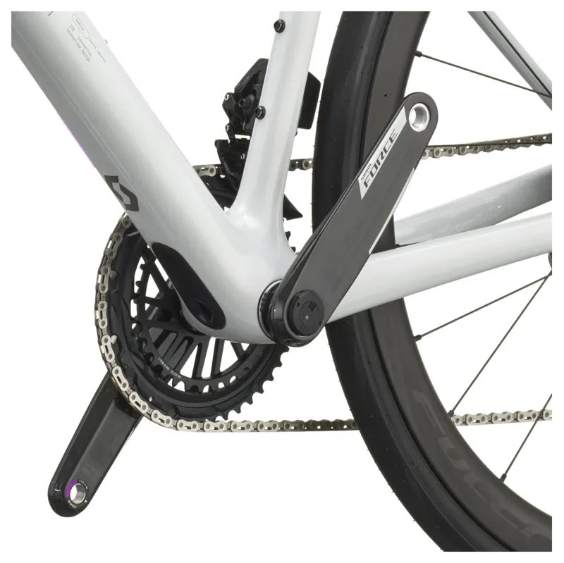 Scott Addict 10 2027 Carbon Endurance Road Bike - Rainbow White-5