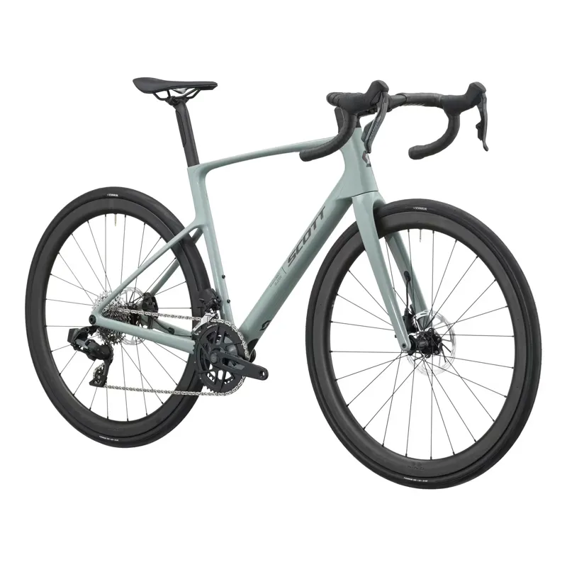 Scott Addict 25 2027 Carbon Endurance Road Bike - Iron Grey-1