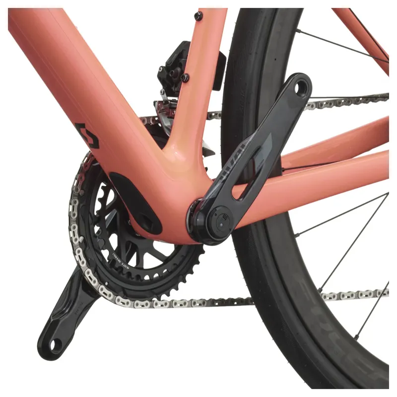 Scott Addict 25 2027 Carbon Endurance Road Bike - Peach Pink-5