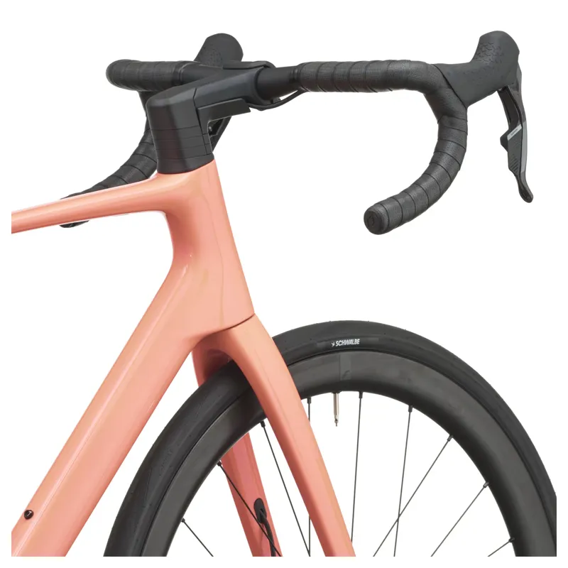 Scott Addict 25 2027 Carbon Endurance Road Bike - Peach Pink-6