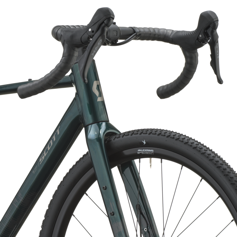 Scott Speedster Gravel 10 2027 Gravel Road Bike - Hornblende Green-4