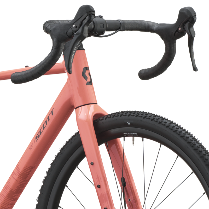 Scott Speedster Gravel 40 2027 Gravel Road Bike - Peach Pink-4