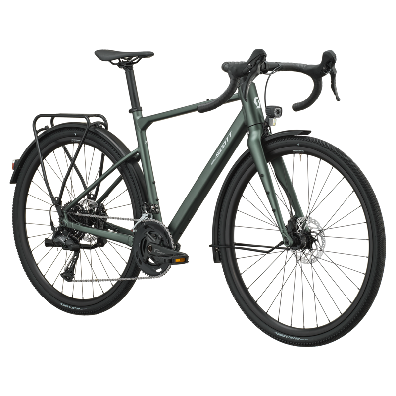 Scott Overland 30 2027 Gravel Road Bike - Marine Green-1